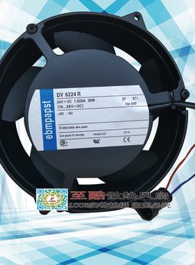 全新原装德国ebmpapst 散热风扇 DV6224R 24V 39W ABB变频器风机