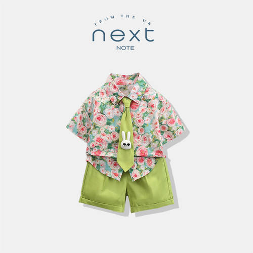 NEXTNO男童花衬衫套装20