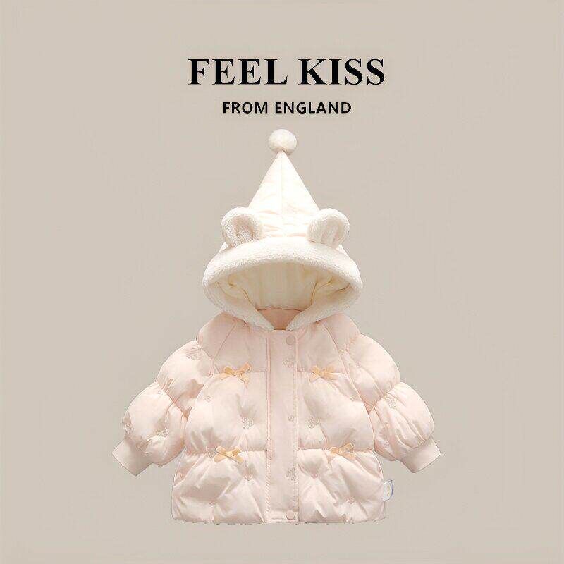 英国Feelkiss女童棉服冬
