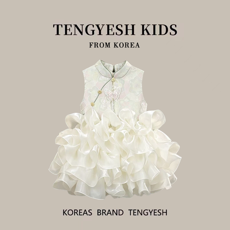 TENGYESH女童洋装夏季国