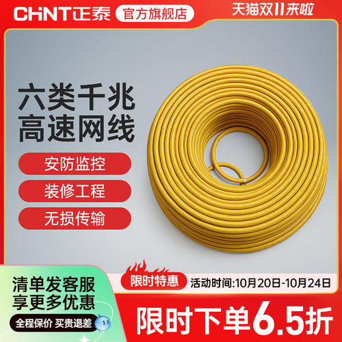 网线超五类六类CHNT/正泰