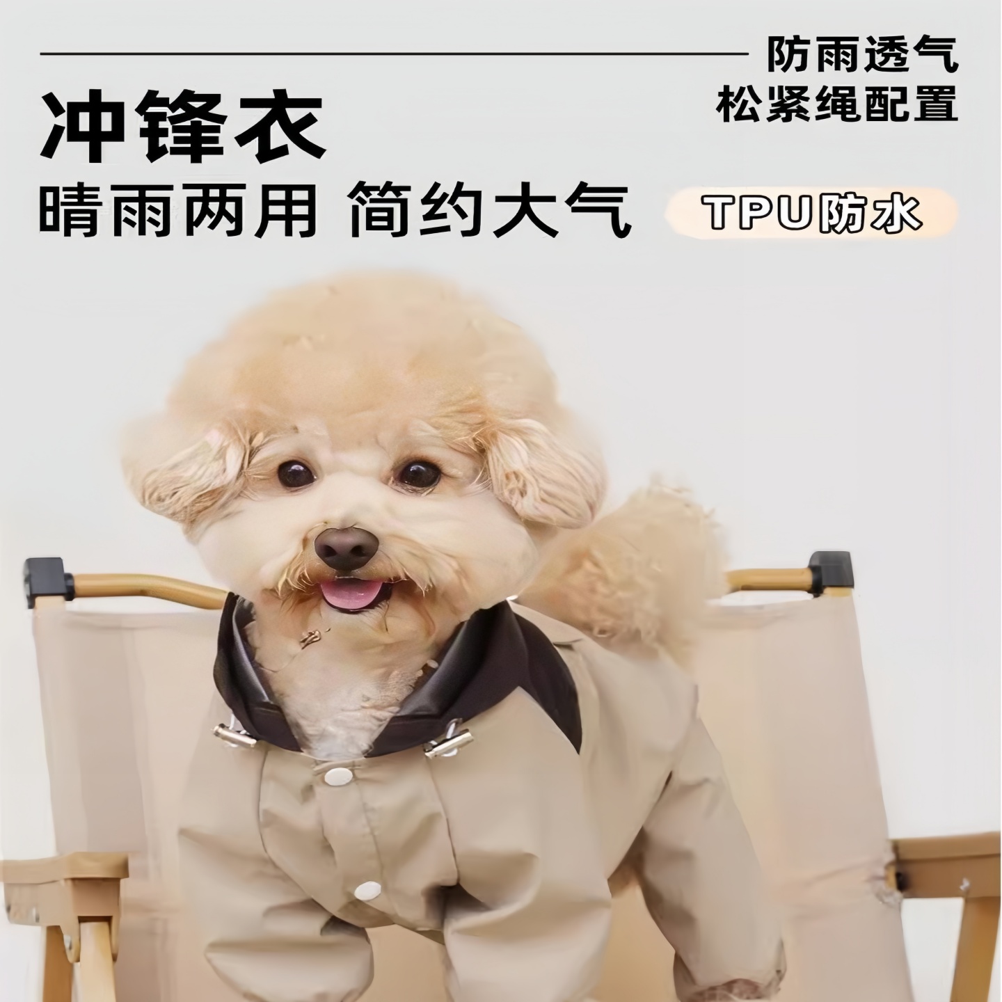 陨石边牧专用狗狗衣服幼犬四脚冲锋衣雨衣秋冬天秋季秋装防风防雨