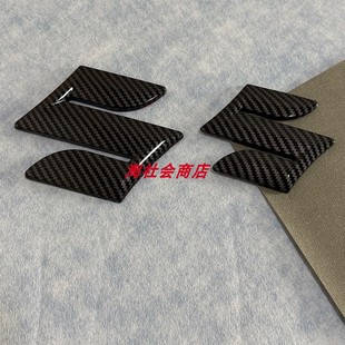 适用于铃木前后车标志方向盘标天语启悦奥拓凯泽西锋驭雨燕新羚羊
