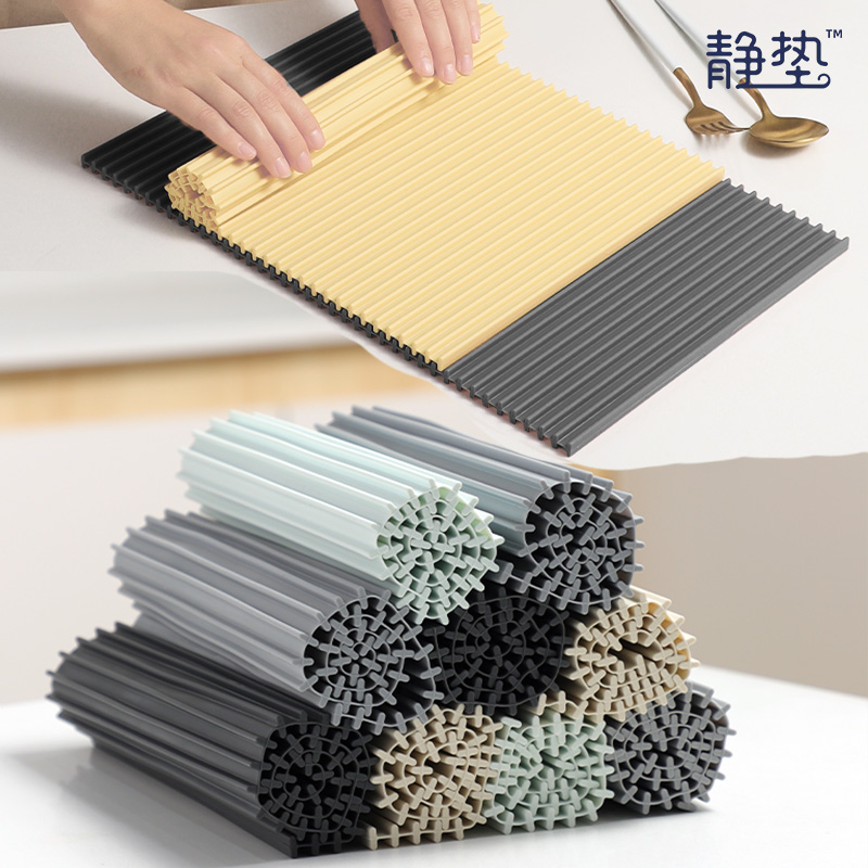 硅胶折叠隔热垫耐高温厨房防烫垫