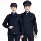 新综合冬季 执勤服市场单位制服男女城市工作服夹克外套无胸口口袋