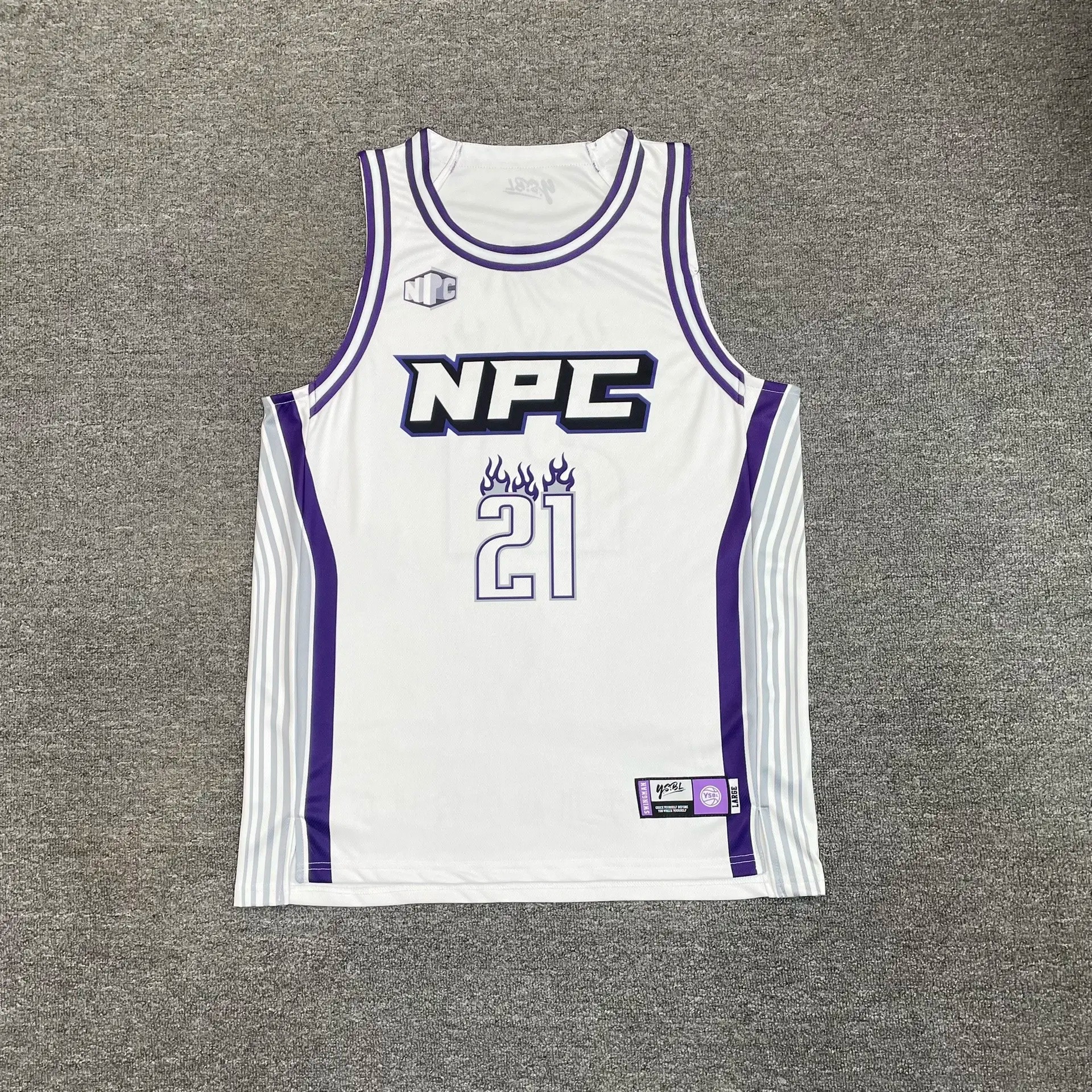 美式球衣定制夏季背心