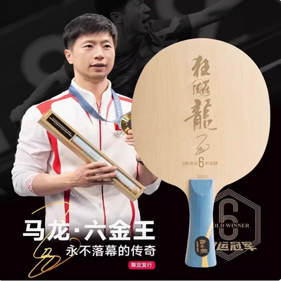 DHS红双喜六金王W968乒乓球底板国家队特制马龙6金王乒乓底板球拍