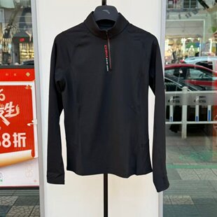 安踏长袖t恤女2026春新款CHN系列高弹磨毛保暖针织上衣162617404S