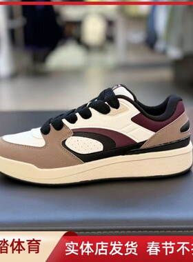 安踏2025冬季4克拉丨低帮板鞋男子低帮休闲鞋经典运动鞋112548075