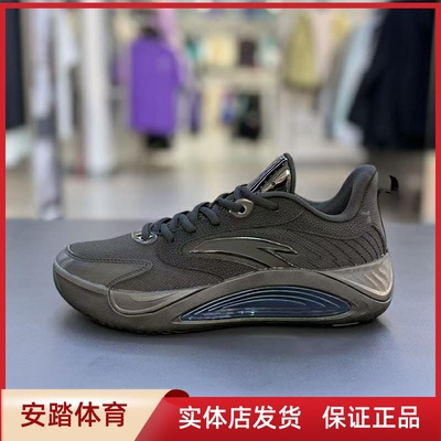 安踏篮球鞋2025新款透气外场实战低帮篮球鞋男112541603Q