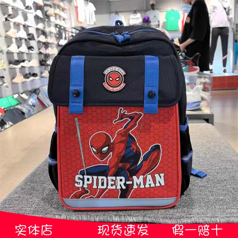 安踏儿童2024年新款男童蜘蛛侠双肩背包书包392438166