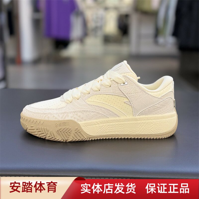 安踏男鞋2025冬新款欧文时尚休闲潮流运动篮球板鞋112541801