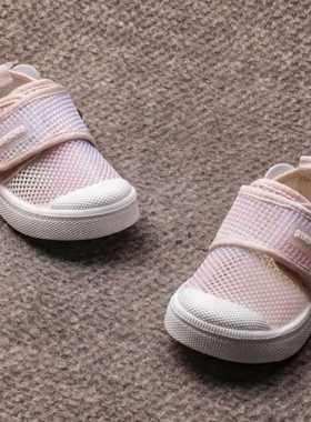 儿童网面单网透气运动鞋3227宝宝软底防踢防滑学步鞋魔术贴稳步鞋