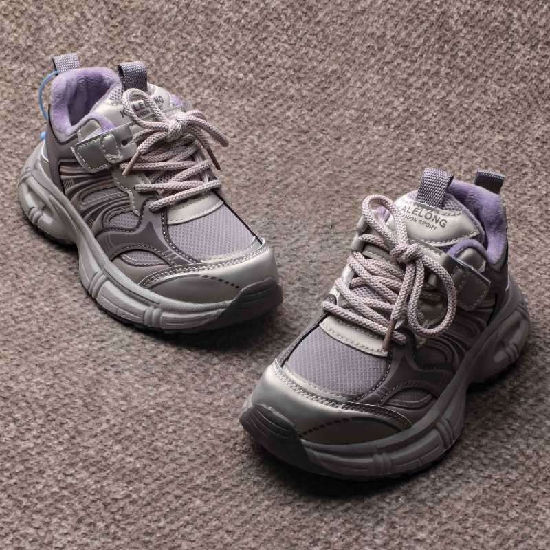 冬季加绒新品二棉运动鞋6819