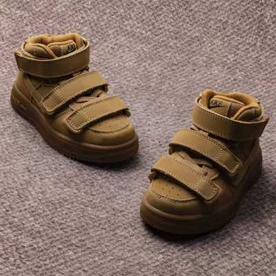 四季魔术贴高帮防滑舒适运动鞋