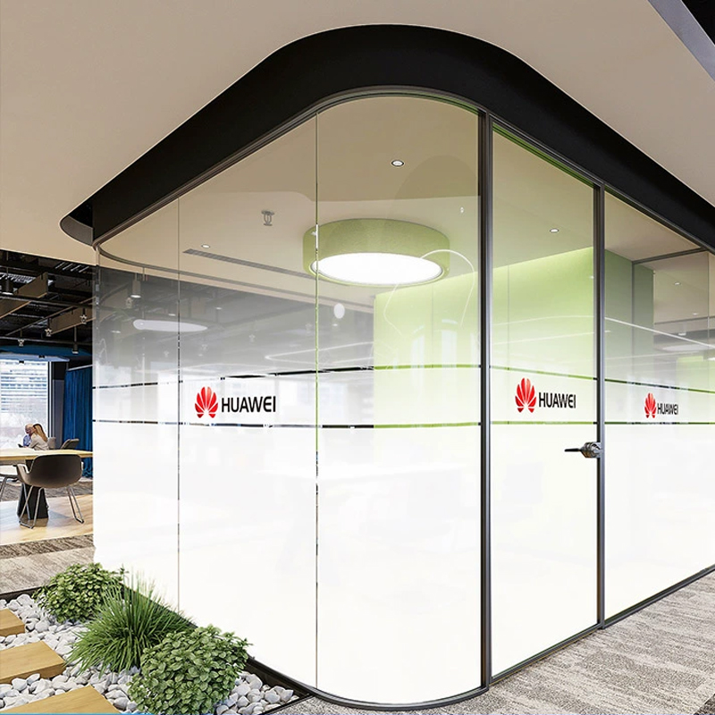 办公室磨砂雾化玻璃贴膜