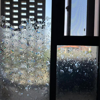 厨房玻璃透光不透明玻璃贴纸