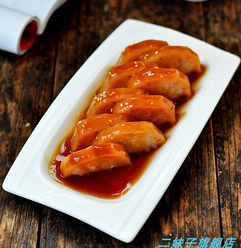 糯米藕真空包装熟食蜜汁二妹子