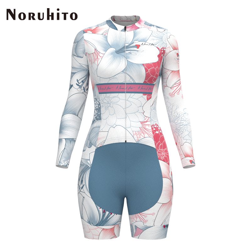 连体骑行服女款双箭头坐垫