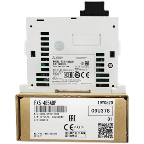 新款PLC FX5U通讯模块FX5- 232 485ADP CCL-MS 232 422 4包邮