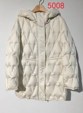 一诺2025冬款鹅绒服EERF99645008奶酪白樱草粉摩卡棕经典黑1299