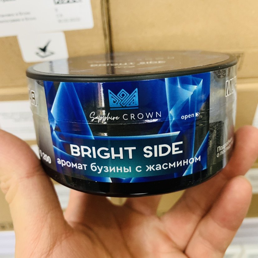 俄罗斯进口 crown 皇冠系列 俄式中强黑料 100g 强度7 shisha