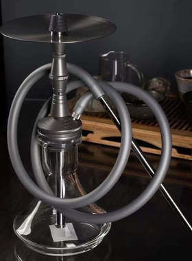 HYPEBEST俄罗斯壶迷你便携小型壶单管铝合金底座直插排气型