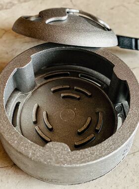 带盖防风式温控隔炭器铝合金炭隔HMD温控器