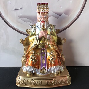 龙王爷像四海龙王像体客厅东西南北海龙王像龙王真身像摆件
