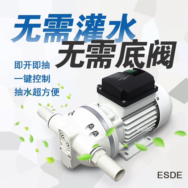 新款耐腐蚀自吸泵220v小型隔膜泵电动抽水泵抽酒泵海水泵盐酸包邮