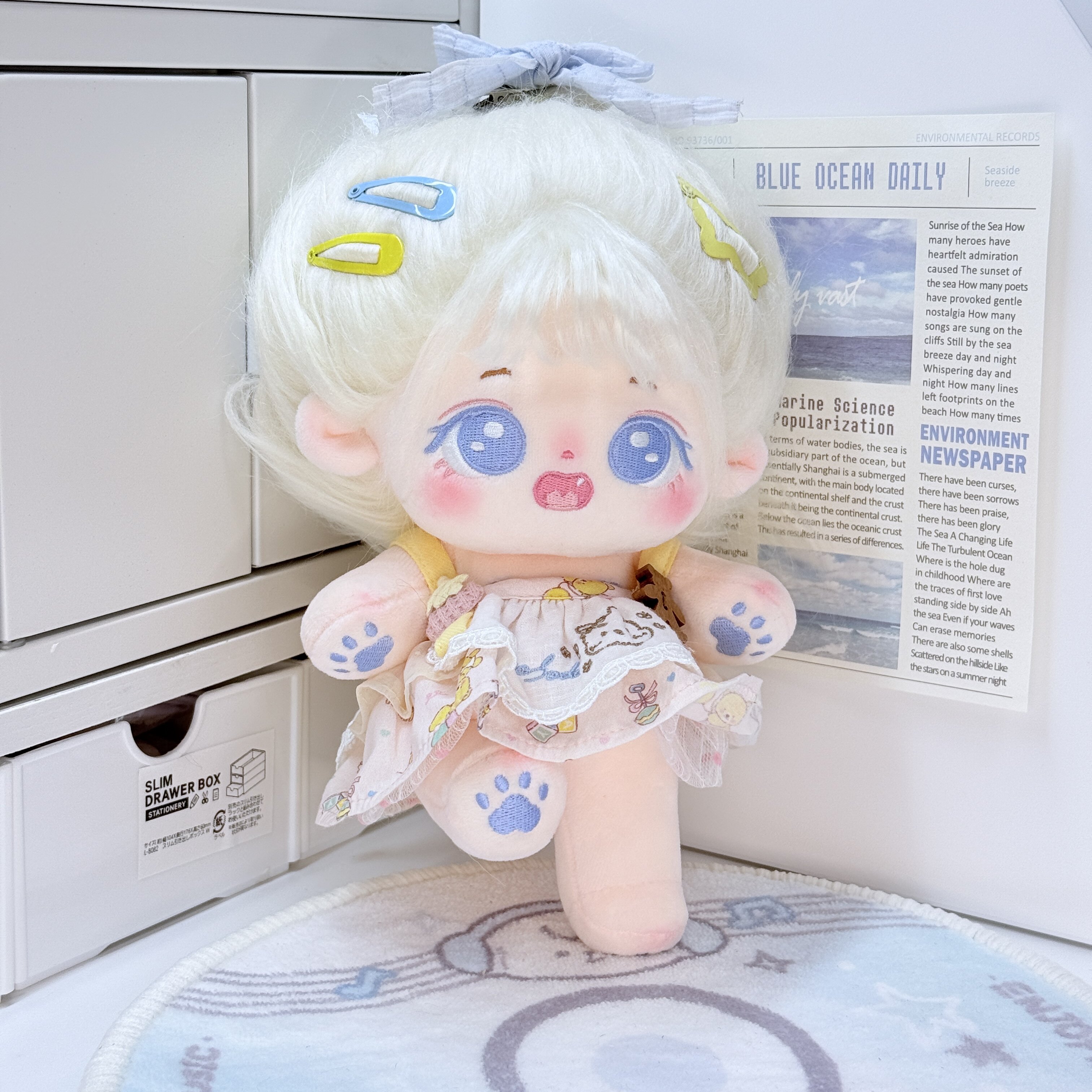 棉花娃娃现货20cm女孩公仔娃衣服无属性骨架裸娃换装玩偶生日礼物,模玩/动漫/周边/娃圈三坑/桌游,棉花娃娃,淘宝优惠券,粉丝福利购,淘宝优惠卷