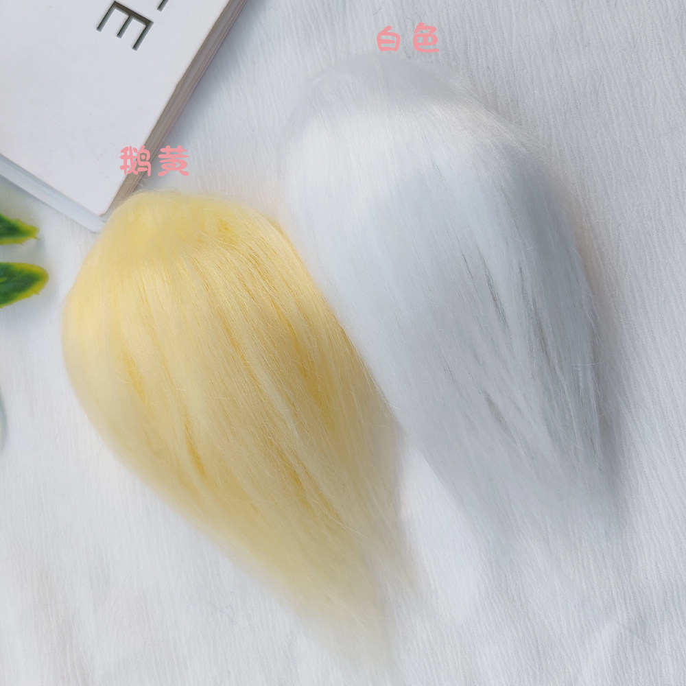 自制棉花娃娃假发套迷你版好朋友专用假发洛可可无属性炸毛头发套图片
