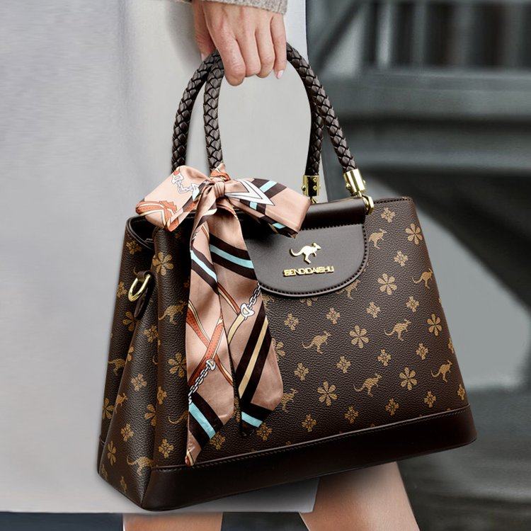 品牌轻奢印花包包2026新款大气送妈妈百搭手提包时尚中年斜挎女包,箱包皮具/热销女包/男包,通用款女包,淘宝优惠券,粉丝福利购,淘宝优惠卷