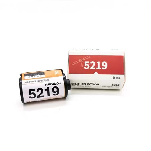 彩色电影卷5219  135彩色电影卷500T  负片 ECN2冲洗有趣胶卷