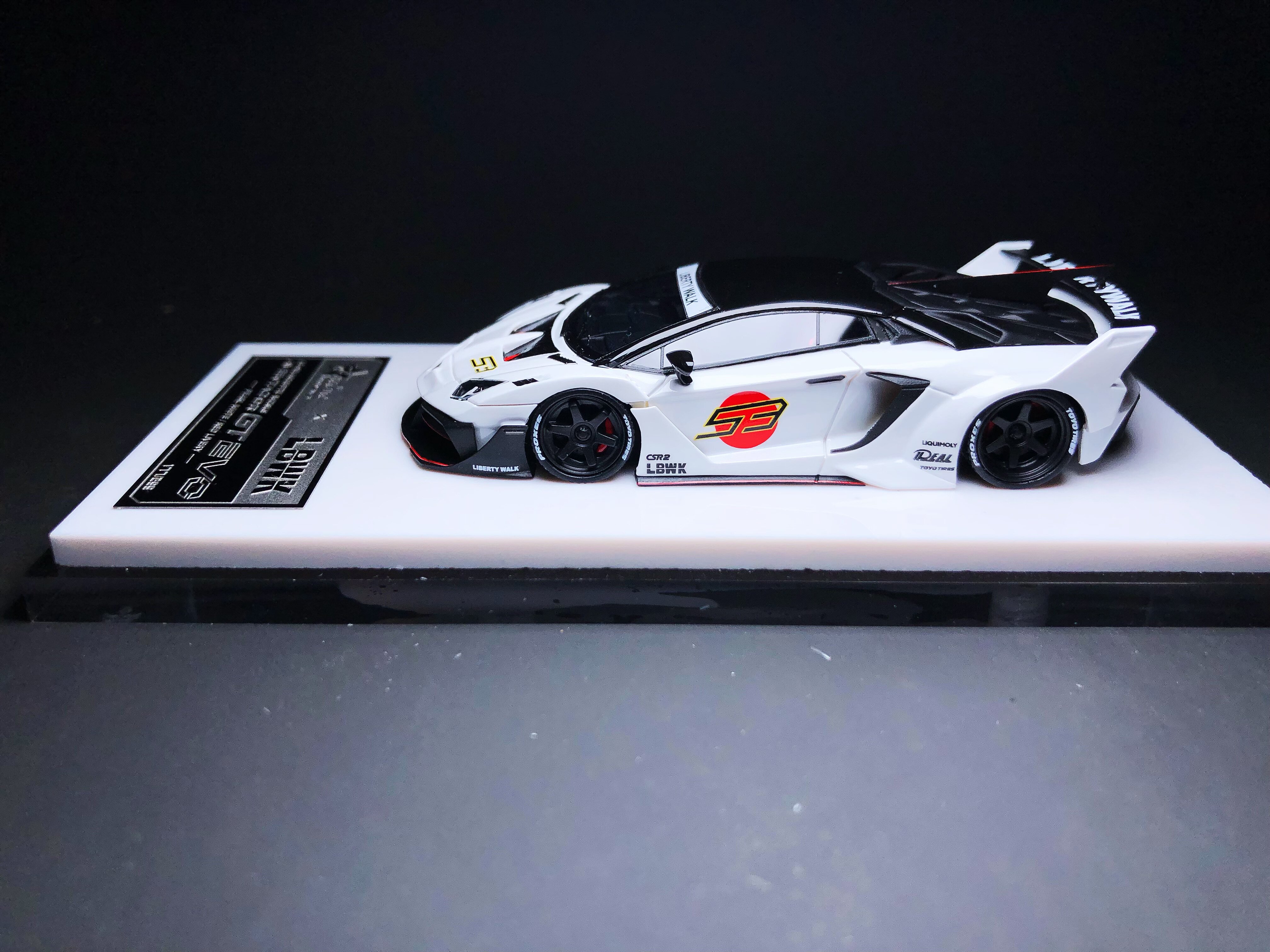 fuelme富美 lb兰博基尼大牛 埃文塔多 lp700-4 超跑车模 限299