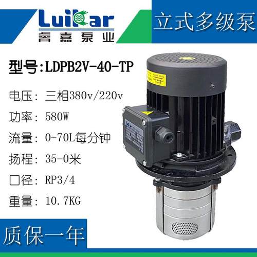 新款luikar睿嘉立式机床加工中心高压线切割油水泵LDPB2V-4V-包邮
