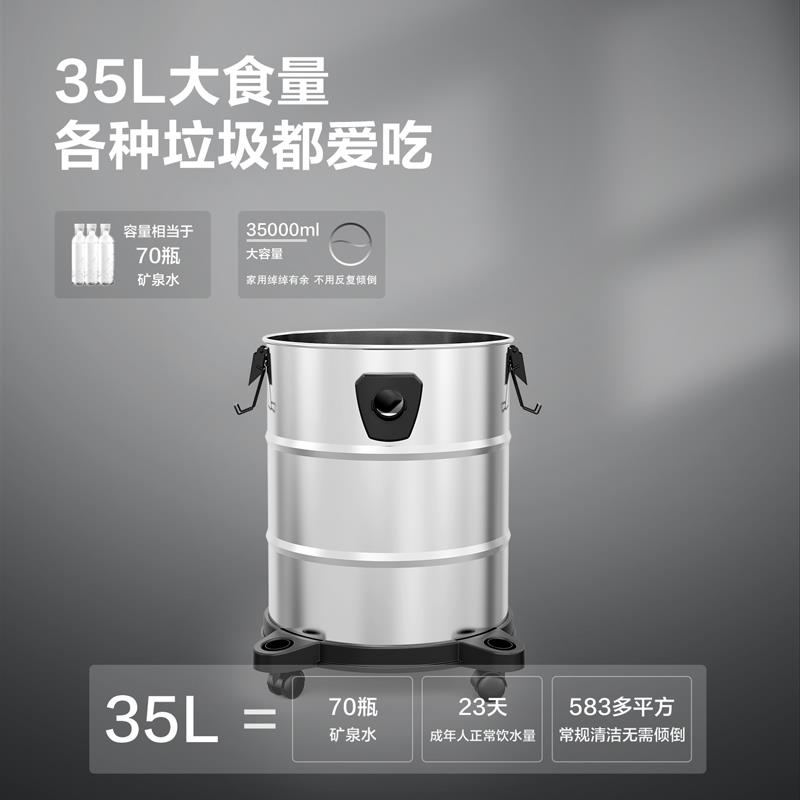 新款吸尘器工业级大功率桶式大容量干湿吹多功能商场厂车包邮