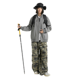 轻量型户外防泼立领夹克帅气飞行夹克，男装休闲裤，奇怪漫猴工厂店