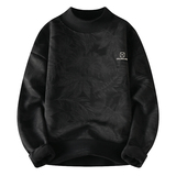 加绒加厚重磅男士冬季高领美式休闲长袖卫衣上班日常宽松潮流打底，男装卫衣，奇怪漫猴工厂店