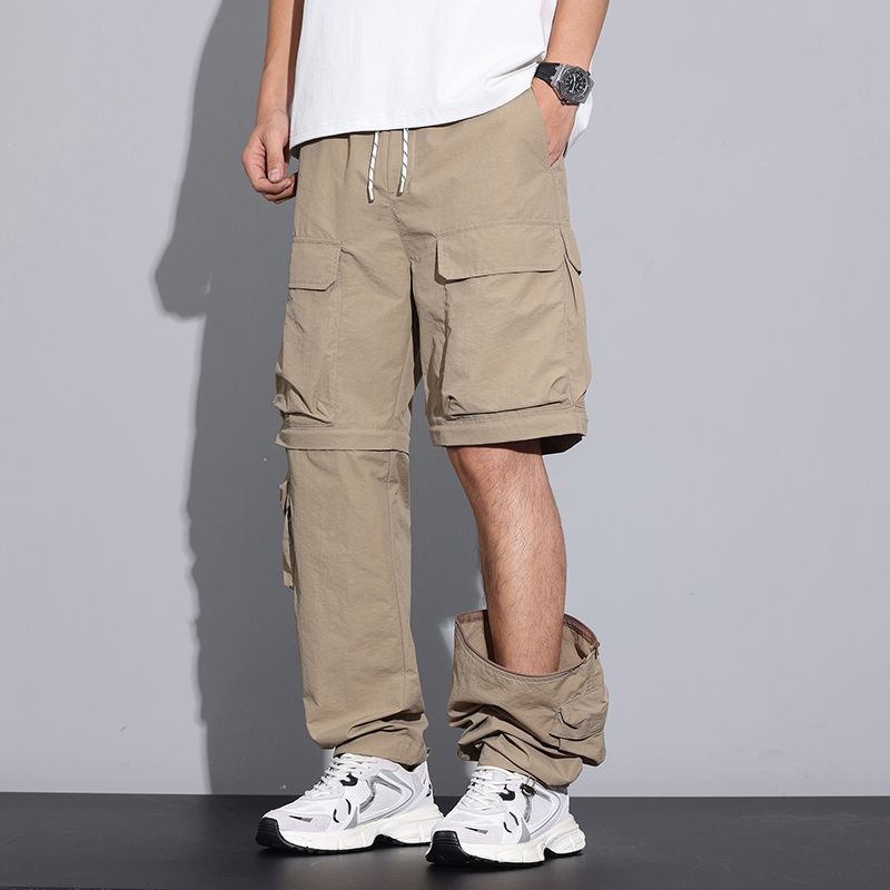 Q2025春季户外机能高街可拆卸两穿工装分体裤直筒休闲速干裤，商品下架区商品下架区，奇怪漫猴工厂店