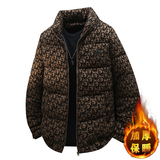 冬季轻奢欧版立领棉衣男潮流高品质加厚棉服外套，男装棉衣，奇怪漫猴工厂店