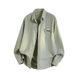 秋季新款泡泡格长袖衬衫男青年商务休闲衬衣男免烫抗皱修身衬衫，男装衬衫，奇怪漫猴工厂店