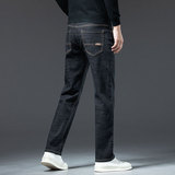 牛仔裤男士春秋季新款宽松直筒裤子商务加大码春秋男款长裤子，男装牛仔裤，奇怪漫猴工厂店