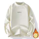 加绒加厚重磅男士冬季高领美式休闲长袖卫衣上班日常宽松潮流打底，男装卫衣，奇怪漫猴工厂店