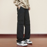 Y.M户外登山工装冲锋裤男士春夏新款冰丝休闲裤宽松直筒《限价69，男装休闲裤，奇怪漫猴工厂店