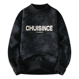 加绒加厚重磅男士冬季高领美式休闲长袖卫衣上班日常宽松潮流打底，男装卫衣，奇怪漫猴工厂店