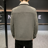 2026新款立领夹克男士春季休闲爸爸装中年男款外套男装春秋季薄款，男装休闲裤，奇怪漫猴工厂店