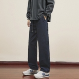 Y.M纯棉工装裤男宽松直筒2026春季新款潮流美式休闲长裤《限价69，男装休闲裤，奇怪漫猴工厂店