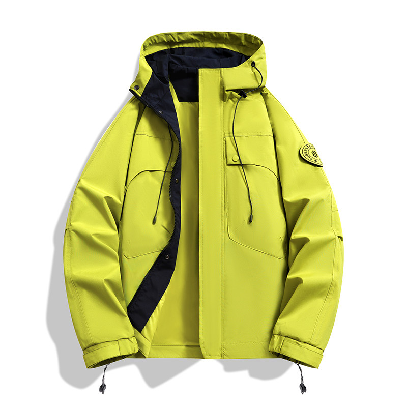 男士冲锋衣25工装夹克外套秋季新潮流百搭休闲帅气ins潮牌衣服，男装休闲裤，奇怪漫猴工厂店