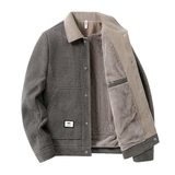 2026新款立领夹克男士春季休闲爸爸装中年男款外套男装春秋季薄款，男装休闲裤，奇怪漫猴工厂店